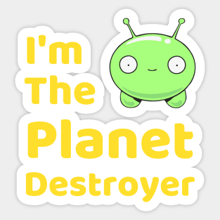 Final Space Mooncake Chookity Pok - Funny Sticker